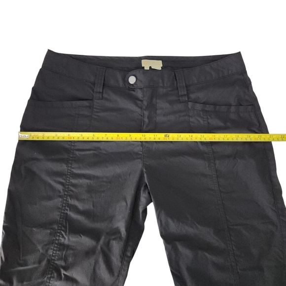 ROYAL ROBBINS Black Stretch Nylon Capri Pants size 12 - Picture 11 of 12